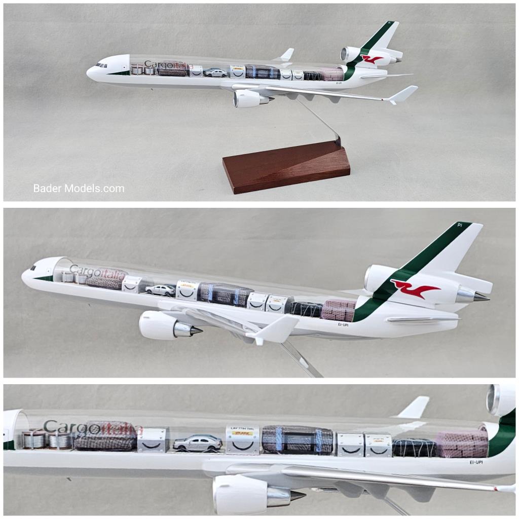 Cargoitalia - MD-11F - (1:144) - 180° Clear Top